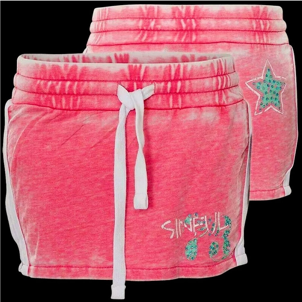 Y2K 2000s Mini Skirt Drawstring Knit Sweat Skirt Foldover Size S Small Vintage